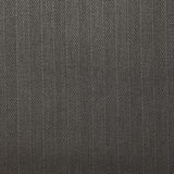 Coton chevrons envers gratté gris taupe