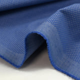 Jacquard de coton fantaisie Jacob bleu azur