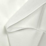 White polycotton veil
