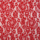 Dentelle festonnée Maud rouge