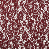 Dentelle festonnée Maud bordeaux