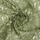 Dentelle festonnée Maud vert sauge