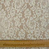 Dentelle festonnée Maud ivoire