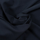 Crêpe polyviscose marine