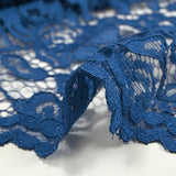 Dentelle festonnée Maud bleu roi