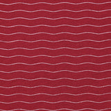 Cotton jersey printed wavy stripe burgundy background