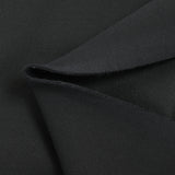 Molleton de coton noir