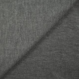 Maille de laine côtelée Coline gris chiné