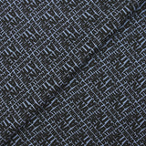 Athena jersey de algodón estampado fondo azul gris