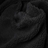 Fausse fourrure mouton noir
