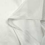 Satin de polyester Maya blanc