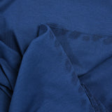 Jersey de coton bleu roi profond