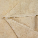 Double gaze de coton jacquard écru