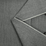 Tejido traje lana gris jaspeado
