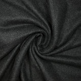Tejido de traje gris oscuro jaspeado mezcla lana