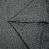 Tela de traje gris ratón jaspeado mezcla lana