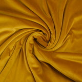 Jersey de terciopelo ocre muy suave