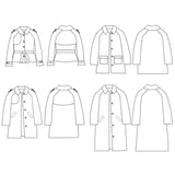Patron de couture Trench et manteau JULES