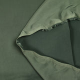 Polyester fluide satiné vert militaire