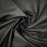Sergé polyester imperméable noir