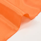 Doublure satin de polyester orange tangerine