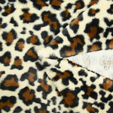 Fondo beige de piel de leopardo sintética