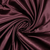 Doublure satin de polyester prune