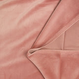 Very soft nose blush velvet jersey