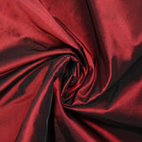 Polyester brillant Margot rouge