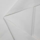 Twill de coton fin blanc