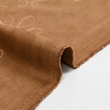 Ante scuba bordado camel