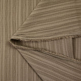 Polyviscose texturée effet smock taupe