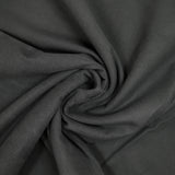 Gabardine 100% coton émerisé gris anthracite