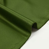 Crêpe de polyester satiné vert olive