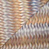 Voile de polycoton vibrations multicolore