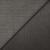 Coton chevrons envers gratté gris taupe