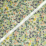 Cotton Liberty ® Metal a rayas Wiltshire verde por metro
