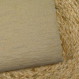 Crêpe de coton et viscose irisé sable