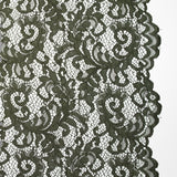 Dentelle festonnée Judith kaki