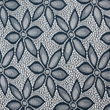 Dentelle polyester Camila marine