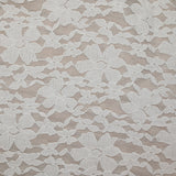 Dentelle polyester Isabelle blanc cassé