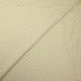 Dentelle polyester pois Martha jaune beurre