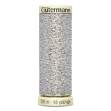 Gütermann 50 m costura metálica