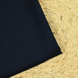 Jacquard de laine chevron marine
