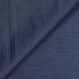 Jean's fin de coton rayure fond marine