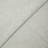 Jersey de coton chiné gris