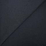 Jersey de coton double face bleu pétrole