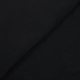 Jersey de coton fin noir charbon