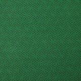 Jersey de coton imprimé monogramme fond vert forêt
