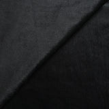Jersey de velours côtelé doux noir
